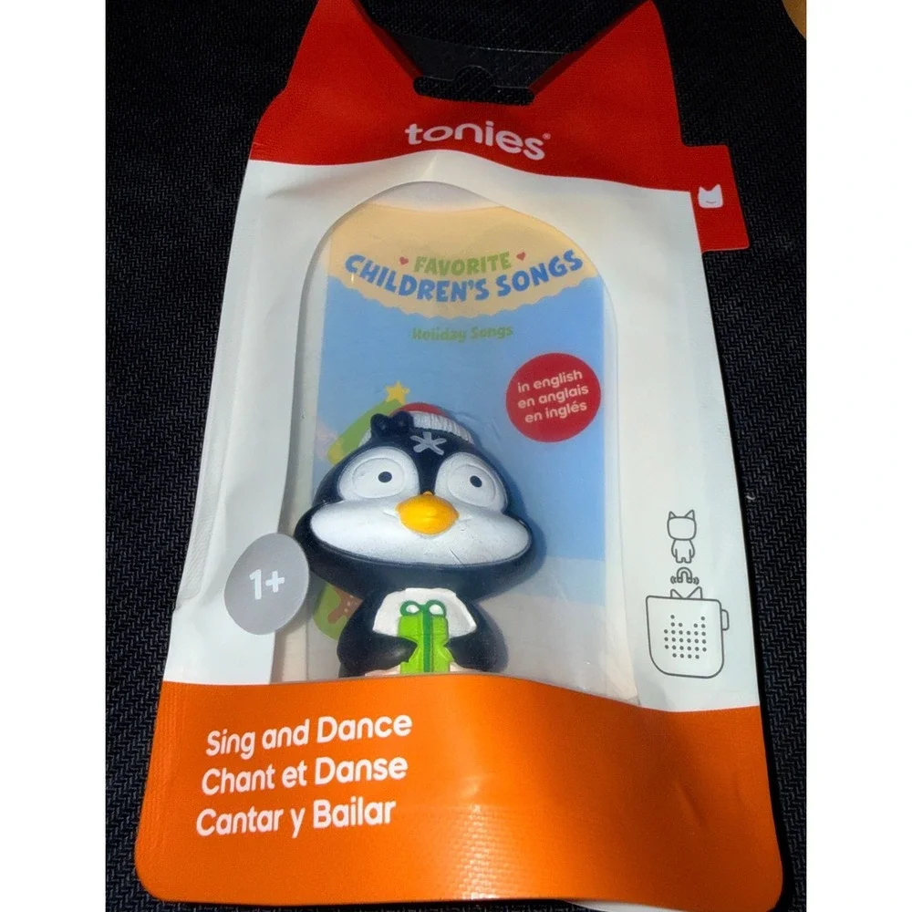 Tonies Favorite Childrens Songs Holiday Songs Kids OS Red New Penguin Figure